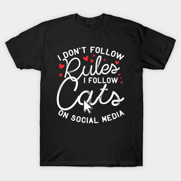 cats T-Shirt by CurlyDesigns